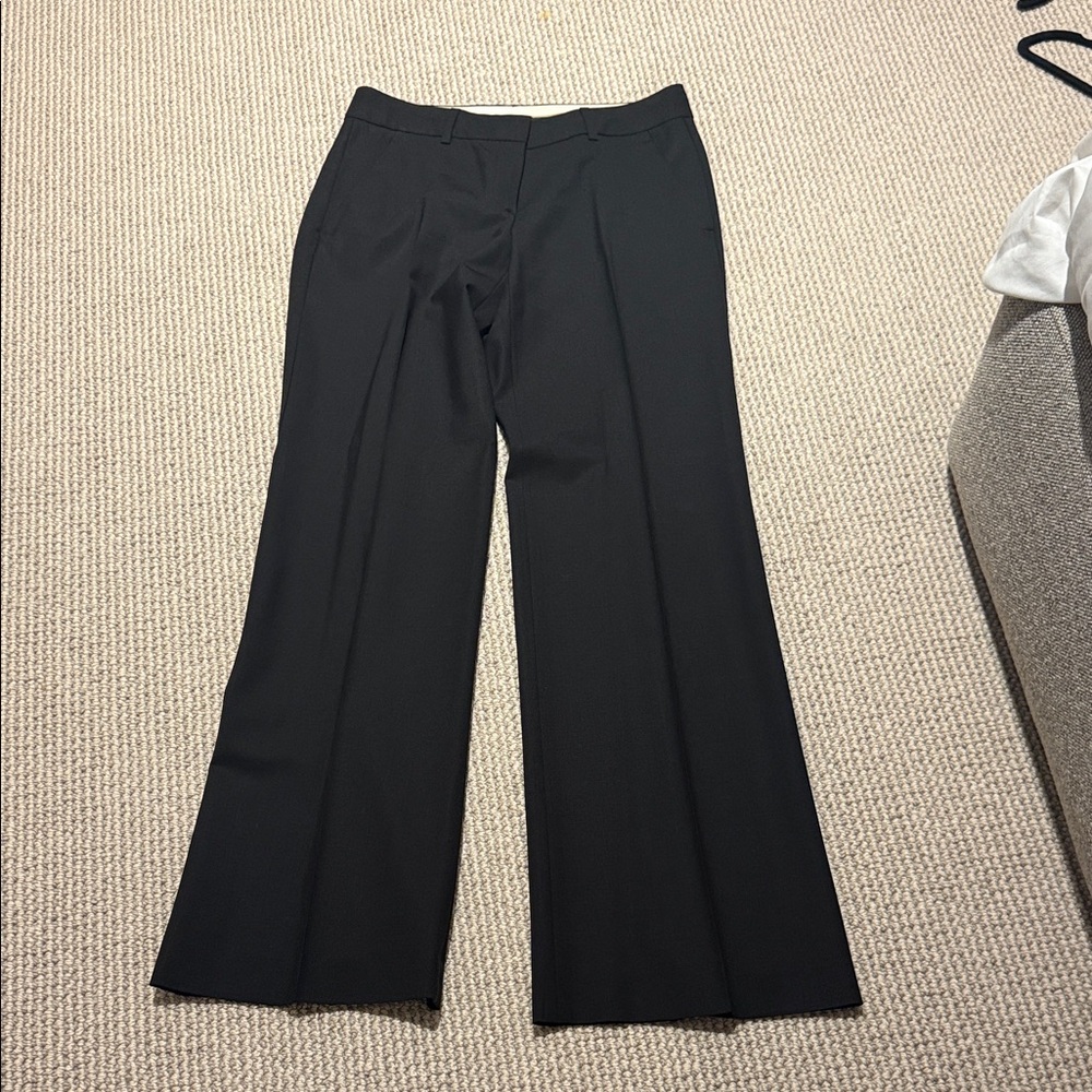 Theory Black Wide Leg Women's Pants